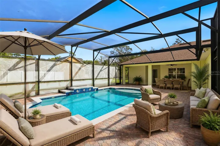 Virtually Staged - Pool Area