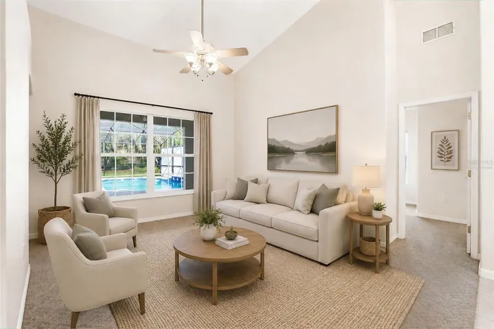 Virtually Staged - Living Room