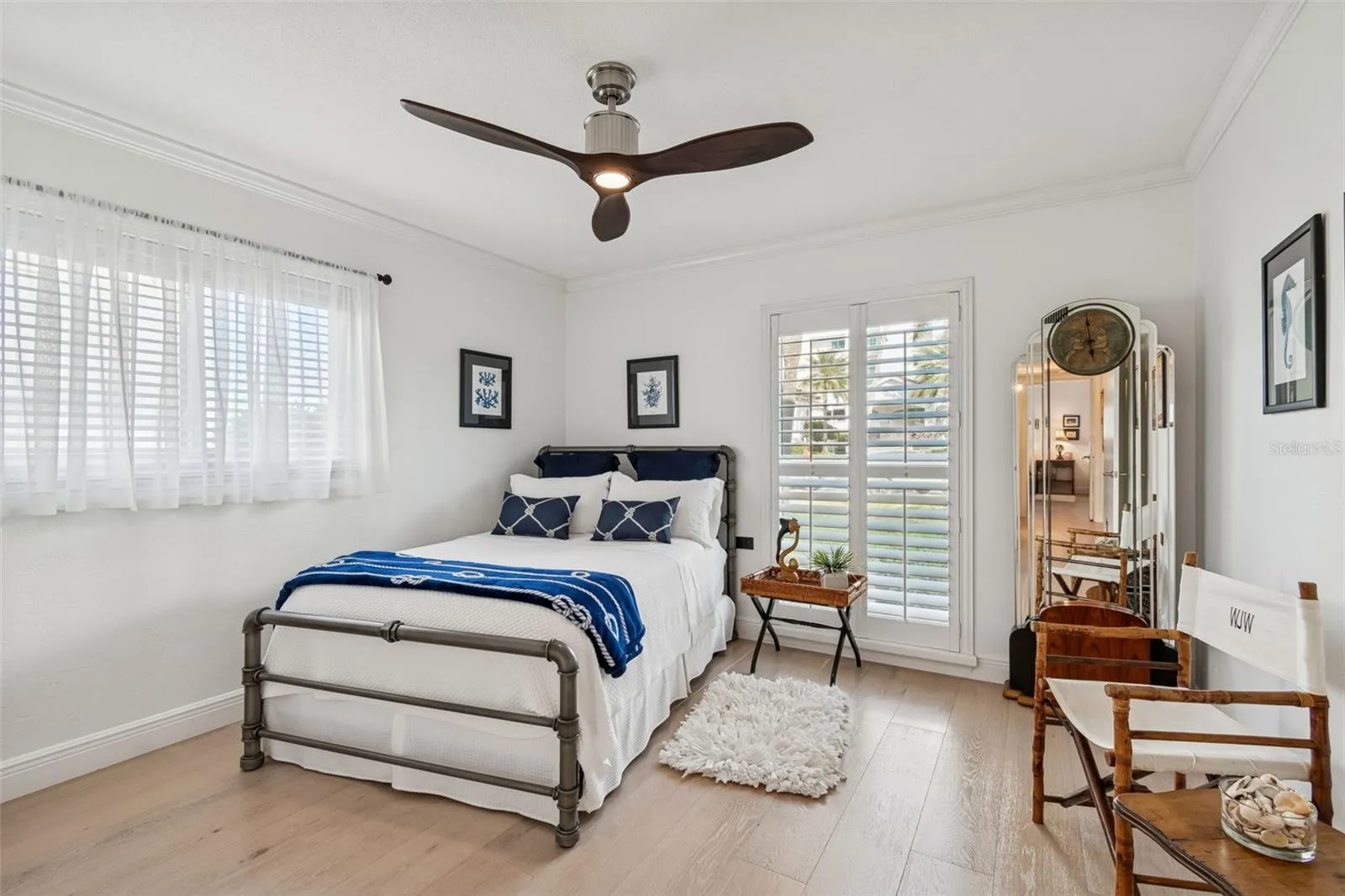 Bedroom 2 with Wood Flooring