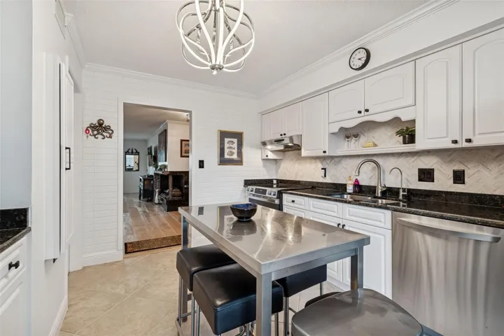 Kitchen towards Dining Area