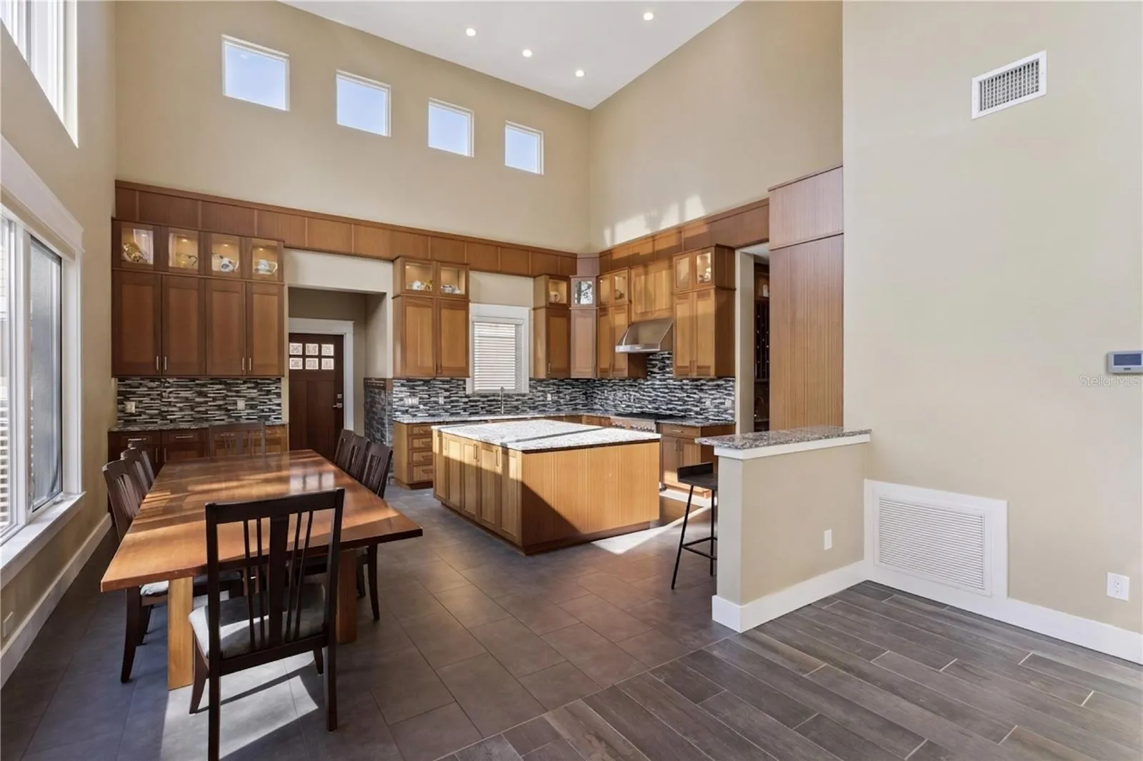 Family room to kitchen