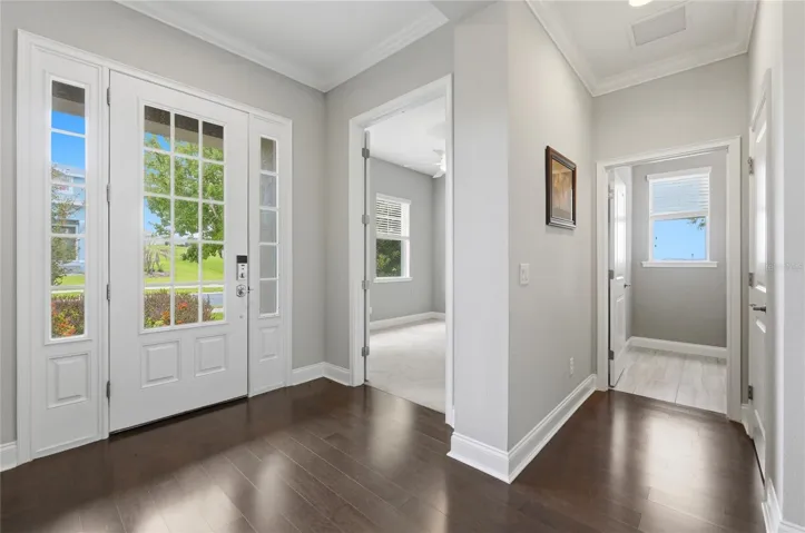 FOYER, OFFICE & GUEST BATH