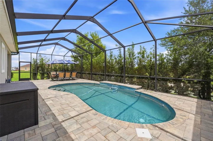 SALT-FILTERED POOL BUILT IN 2021