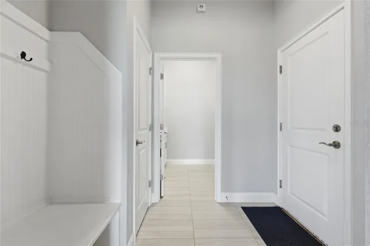 1ST LEVEL MUDROOM OFF GARAGE