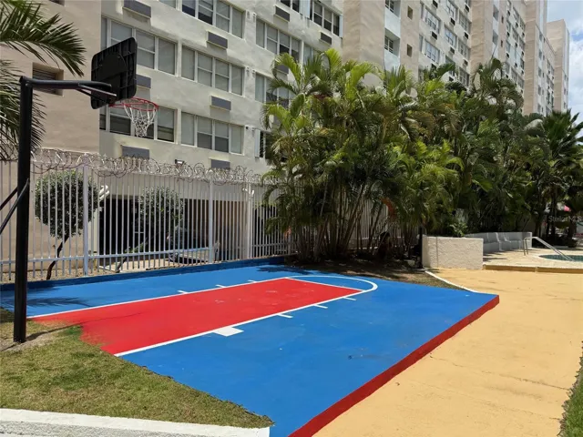 mini basketball court