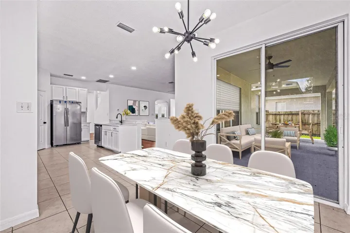 Dining Area - Virtually Staged