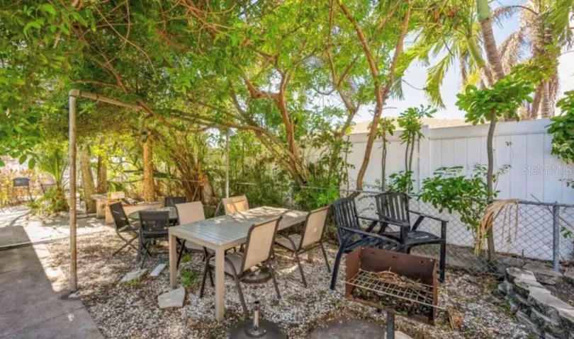 Potential use of backyard space