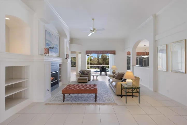 Great Room with Built-Ins