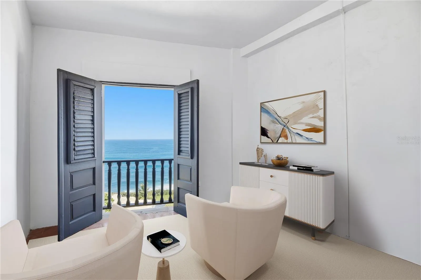 Main Residence's Flex Space - This image has been virtually staged and does not reflect the current state of the property.