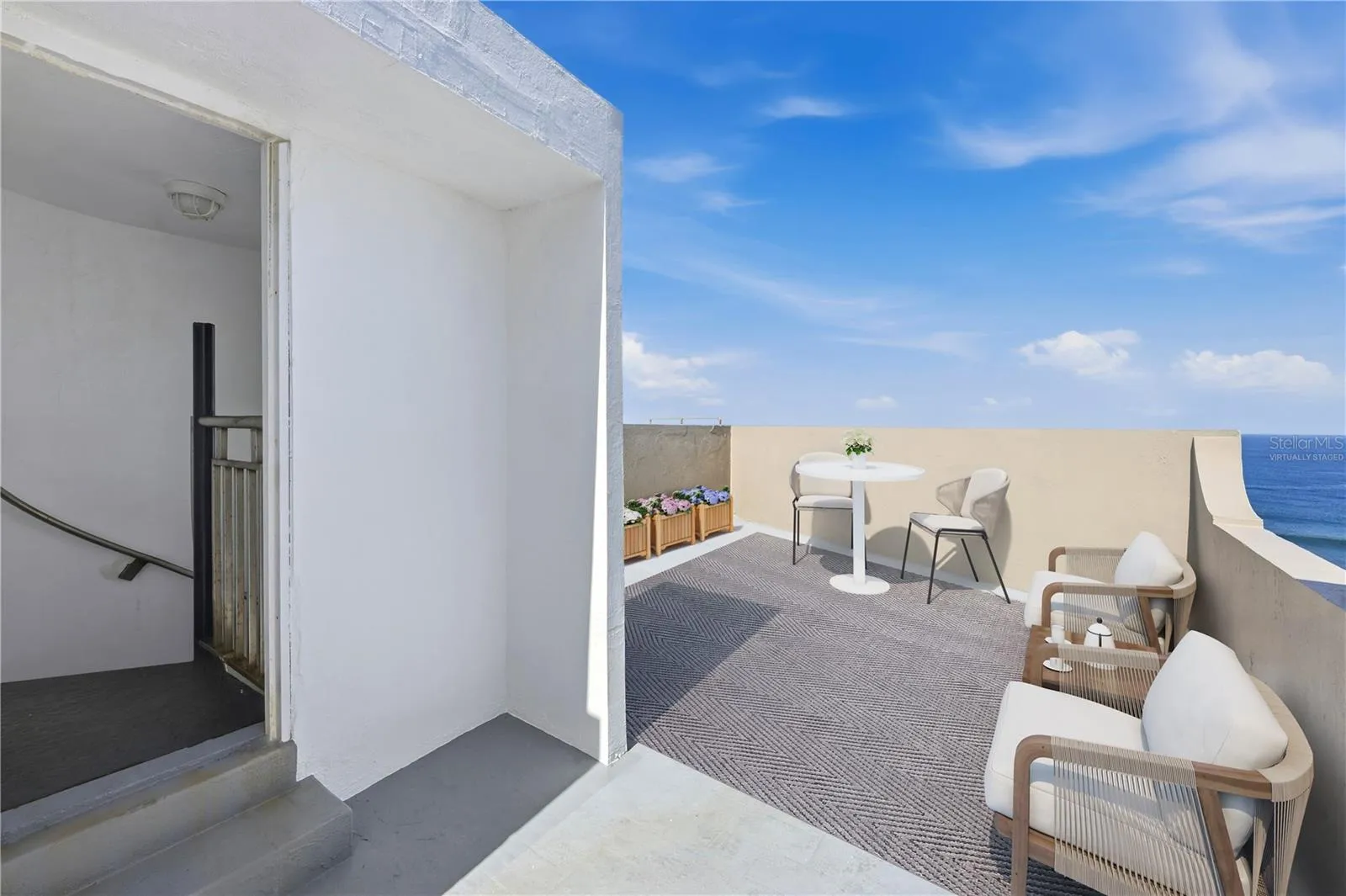 Main Residence's Rooftop - This image has been virtually staged and does not reflect the current state of the property.