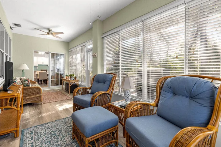 Lanai Under Heat & Air Conditioning