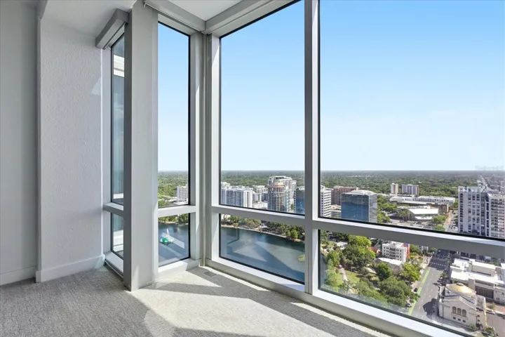 South facing natural light fills this private suite off entry