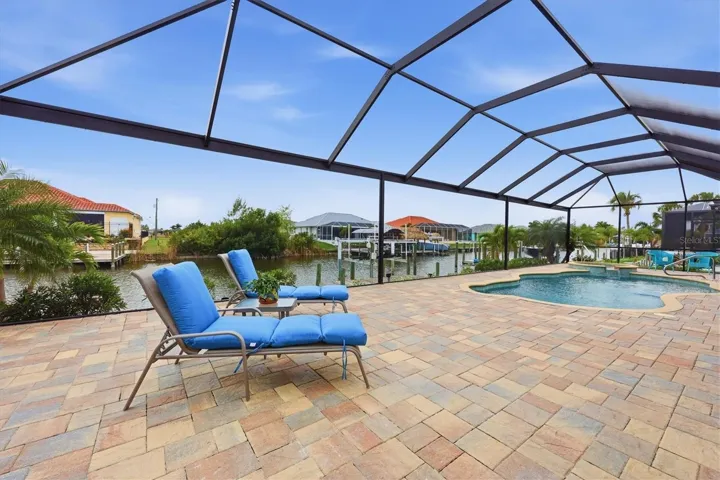 What a view of the HEATED POOL