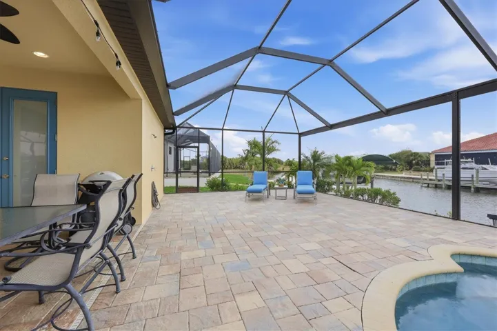 Sun Deck and door is bath access, your new house has a out door shower too