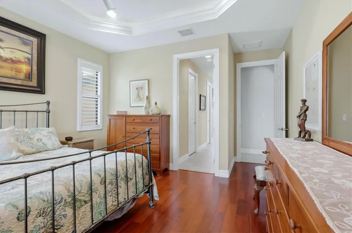 Primary Lighted tray ceiling crown molding