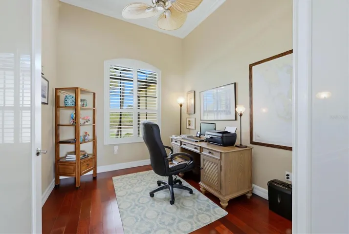 4th Bedroom with a closet and a view of the front yard