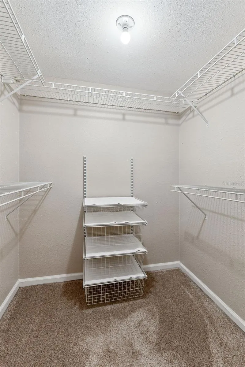 Large walk in closet