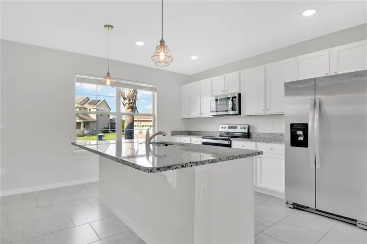 Modern kitchen with ample counter space and open layout ideal for entertaining.