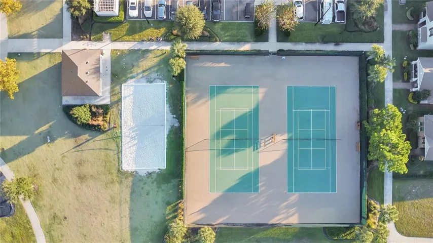 Community sports courts for active lifestyle