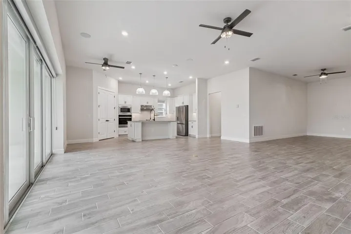 This is such a great space for entertaining with plenty of room for everyone.
