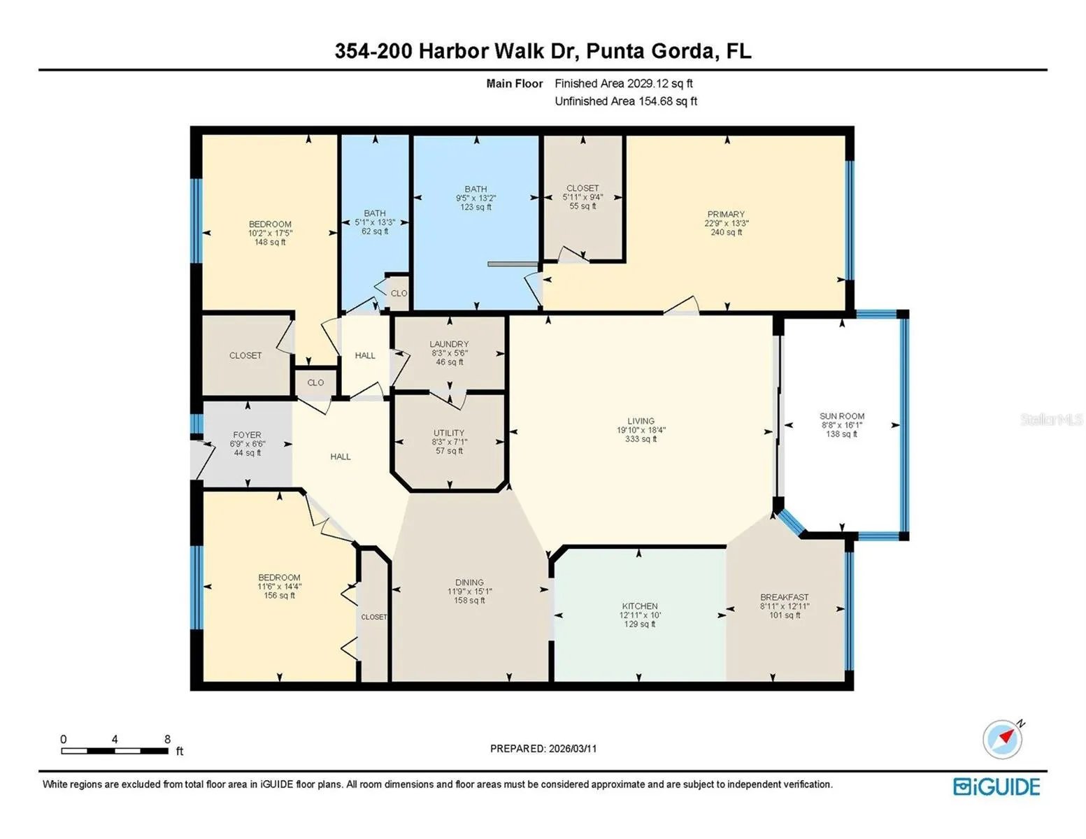 Unit #354 Floor Plan