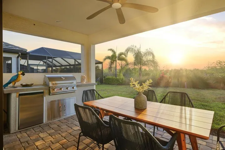 The perfect place for alfresco dining
