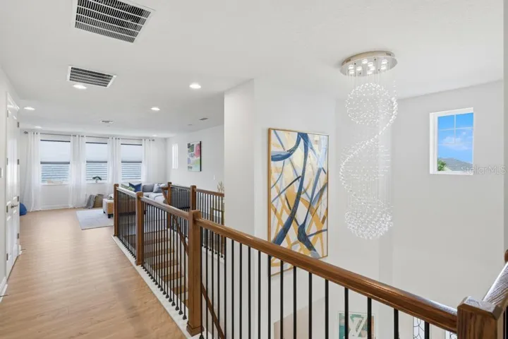 Large spacious upstairs with LVP throughout. No carpet in sight.
