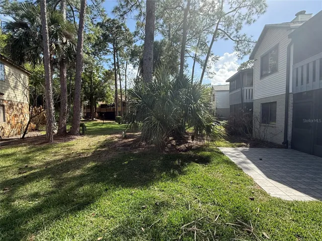 View of the Outdoor Patio and Rear Yard area