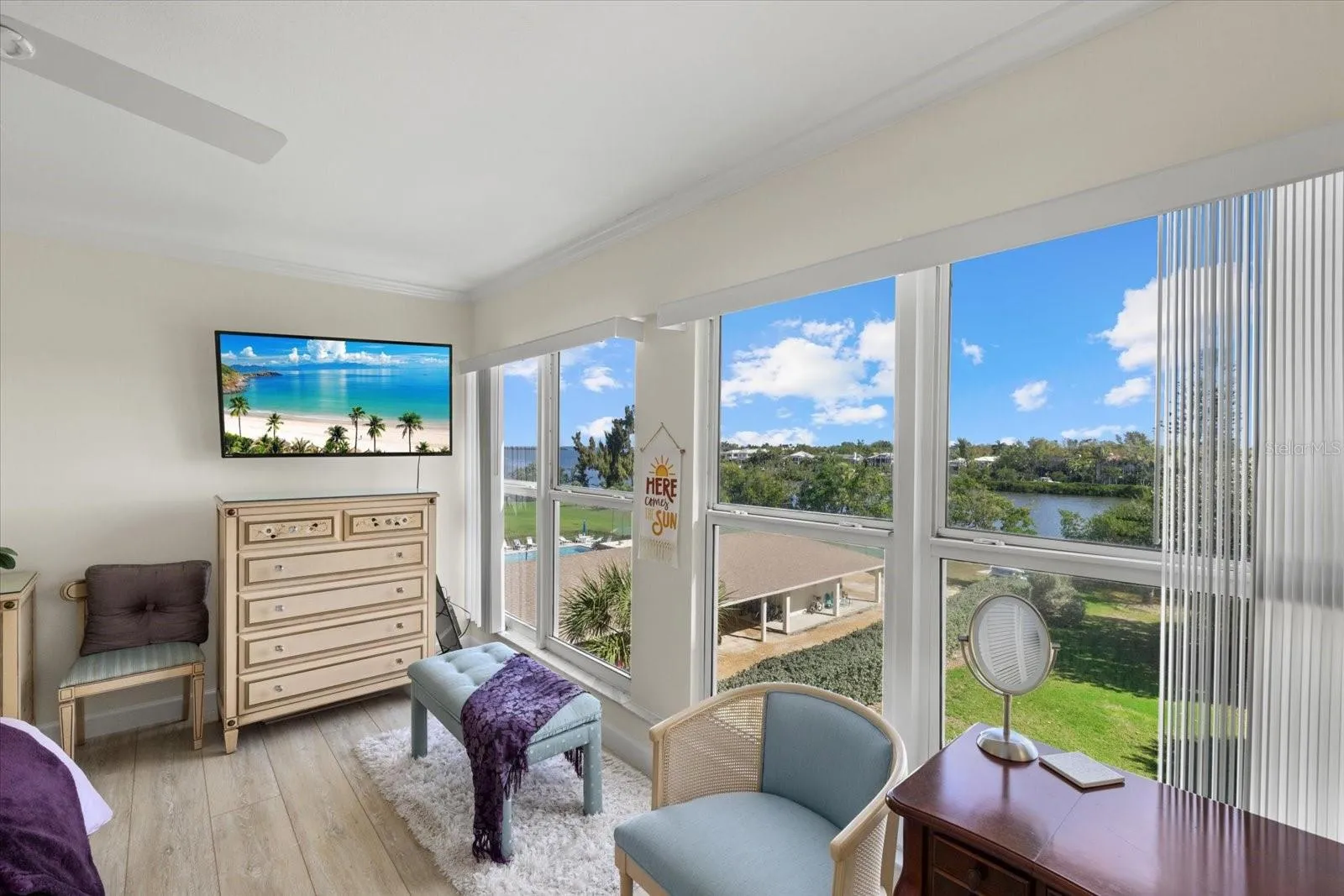 Primary Suite with private Bayou Water views