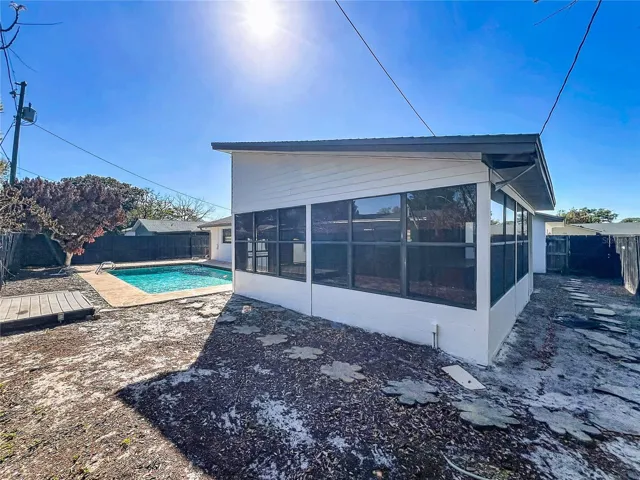 Back Yard & Pool
