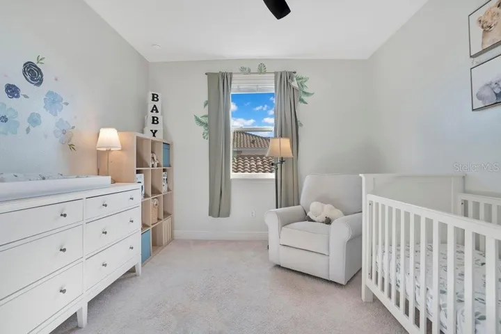 Bedroom 3 provides the ideal space for visitors or can be customized as a home office or hobby room.