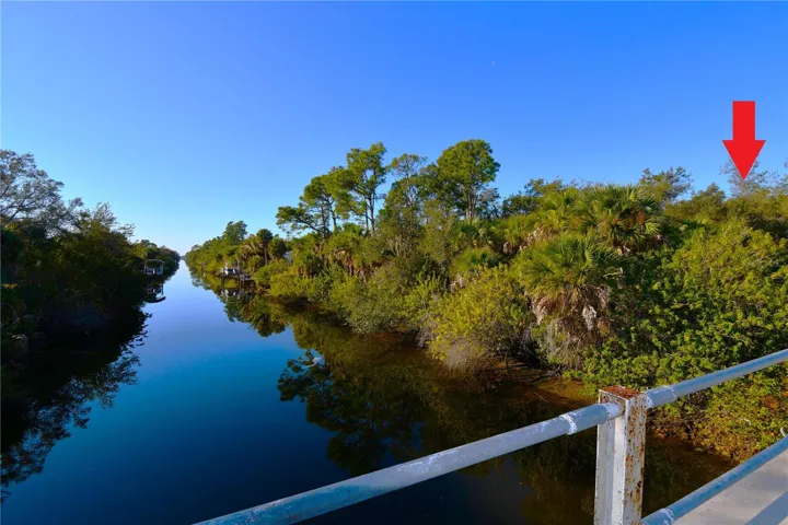 View of canal from Wintergarden