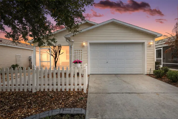 Twilight Front Elevation