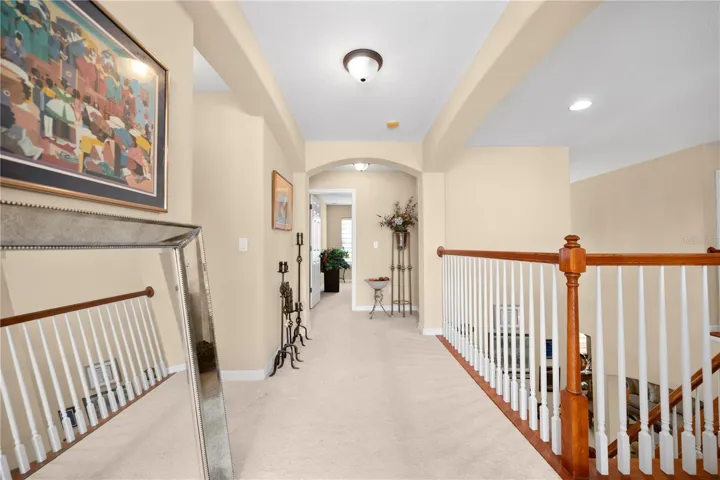 Landing to 2nd and 3rd Bedrooms, Theatre Room & HUGE Second Living space/ Billard/ Game room!