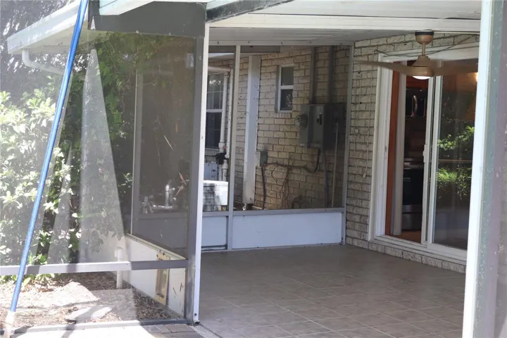 Back Patio