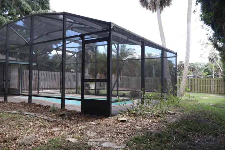 Rear Pool Enclosure