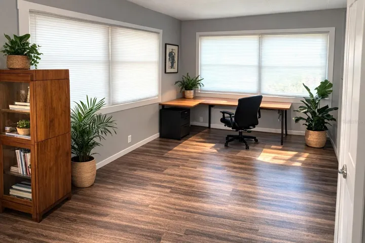 Living room (picture virtually modified with no clutter)