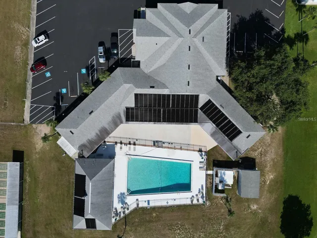 Aerial view Clubhouse