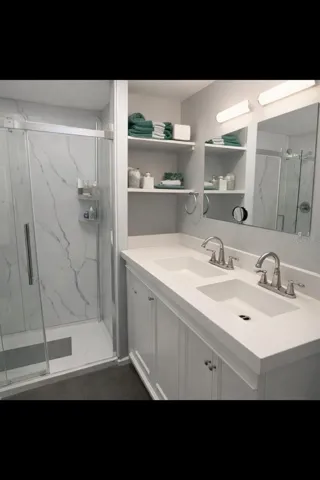 Primary Bathroom (picture virtually modified with no clutter)