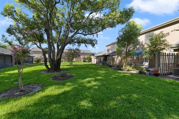 Enjoy peaceful views of the garden and GREEN SPACE—an inviting spot to enjoy your morning coffee or unwind at the end of the day.