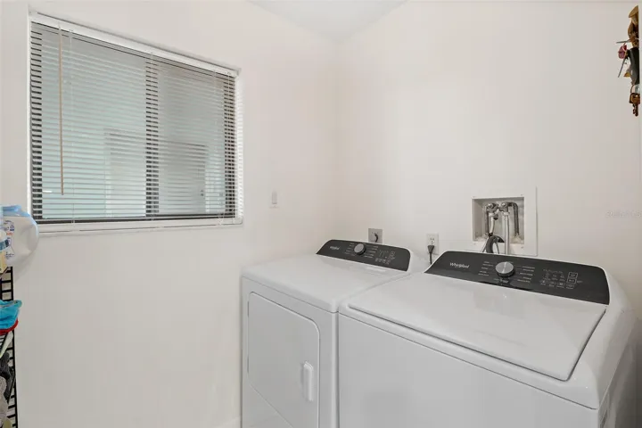 Convenient In-Unit Laundry
