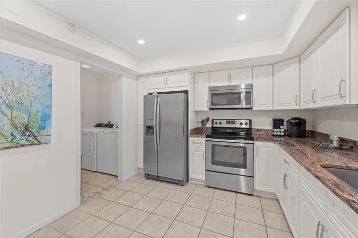 Ample Storage & Off-Kitchen Laundry