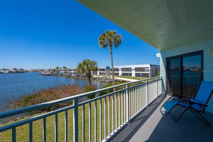 View from Covered Balcony Patio