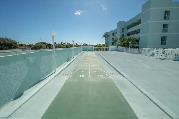 Shuffleboard Court