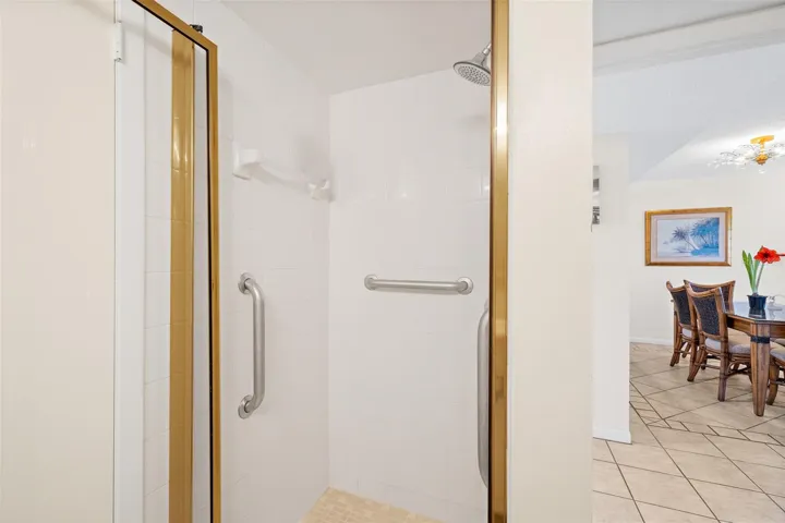 Tiled Walk-In Shower