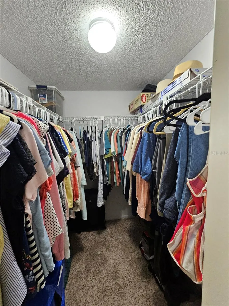 Primary Walk In Closet