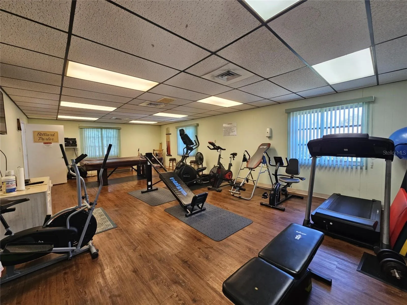 Fitness Center and Pool Table