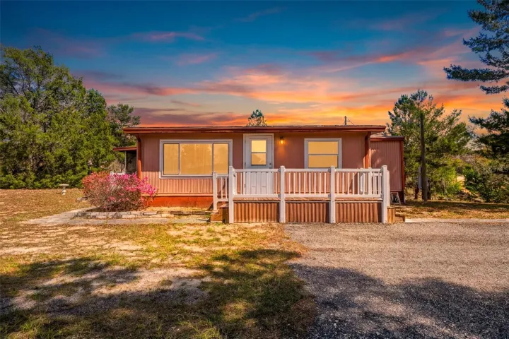 Front Exterior at Sunset