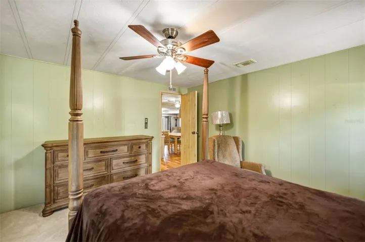 Master Bedroom with Ceiling Fan