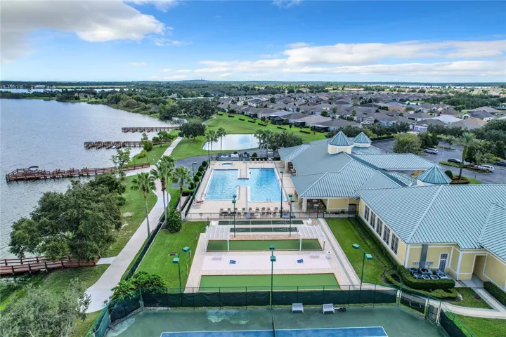 Community clubhouse, pool and amenities